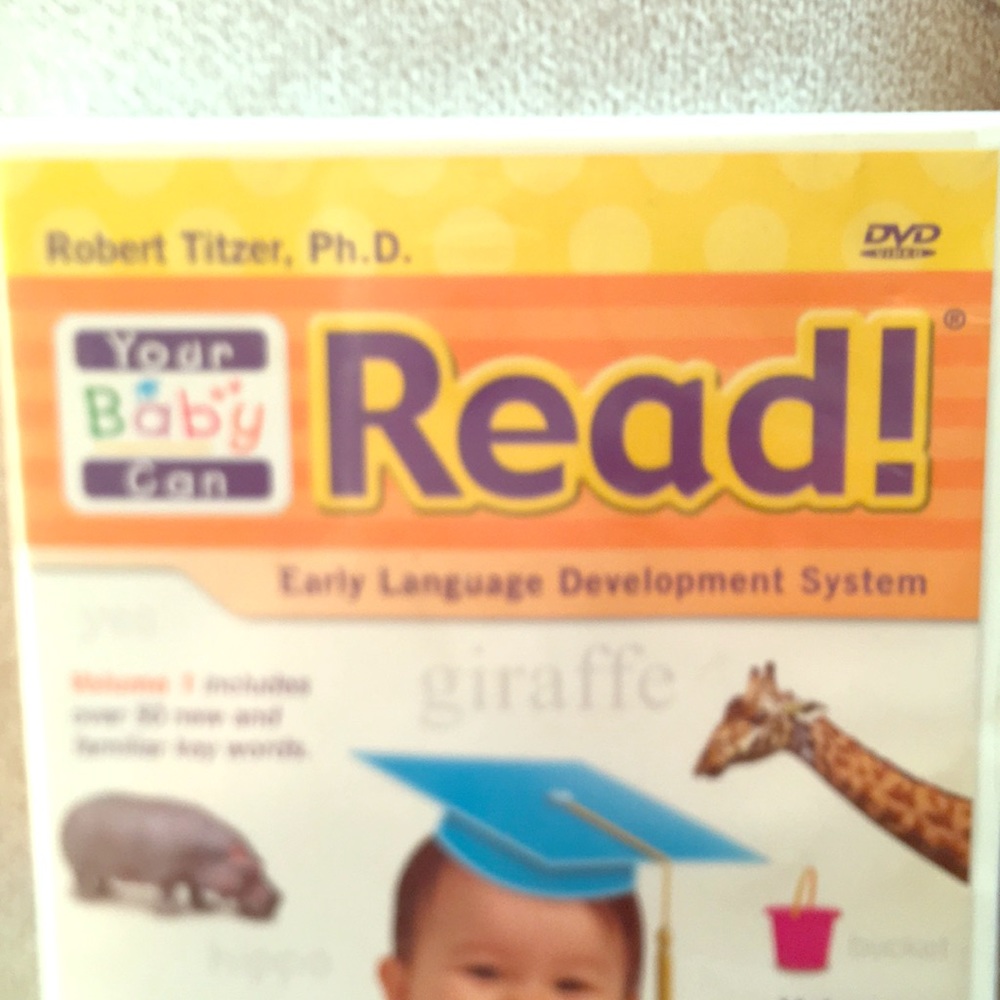 Your baby can read incomplete set.